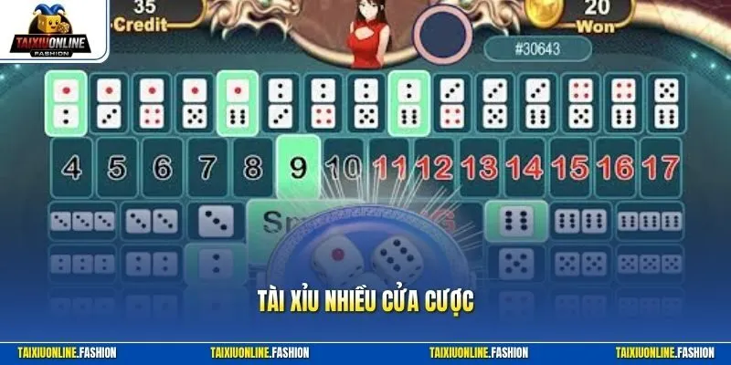Tài xỉu nhiều cửa cược