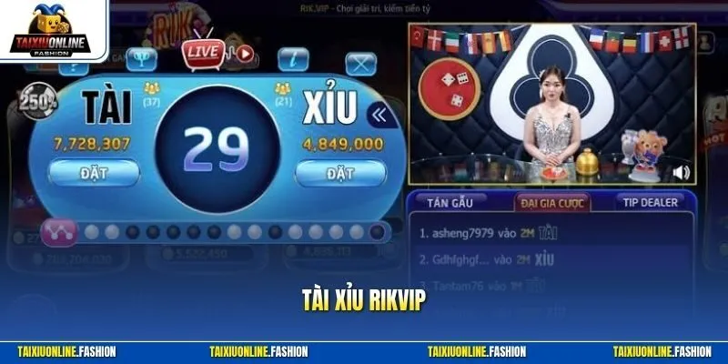 Tài Xỉu Rikvip